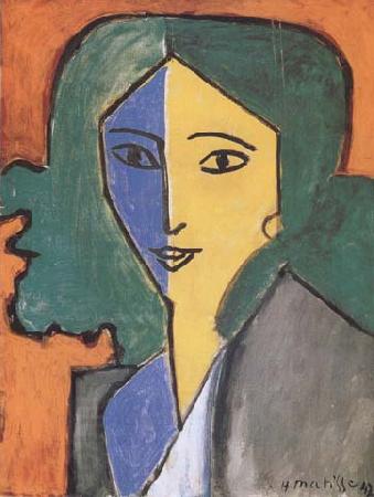 Henri Matisse Portrait of Lydia Delectorskaya (mk35) oil painting picture